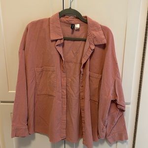 Corduroy button down
